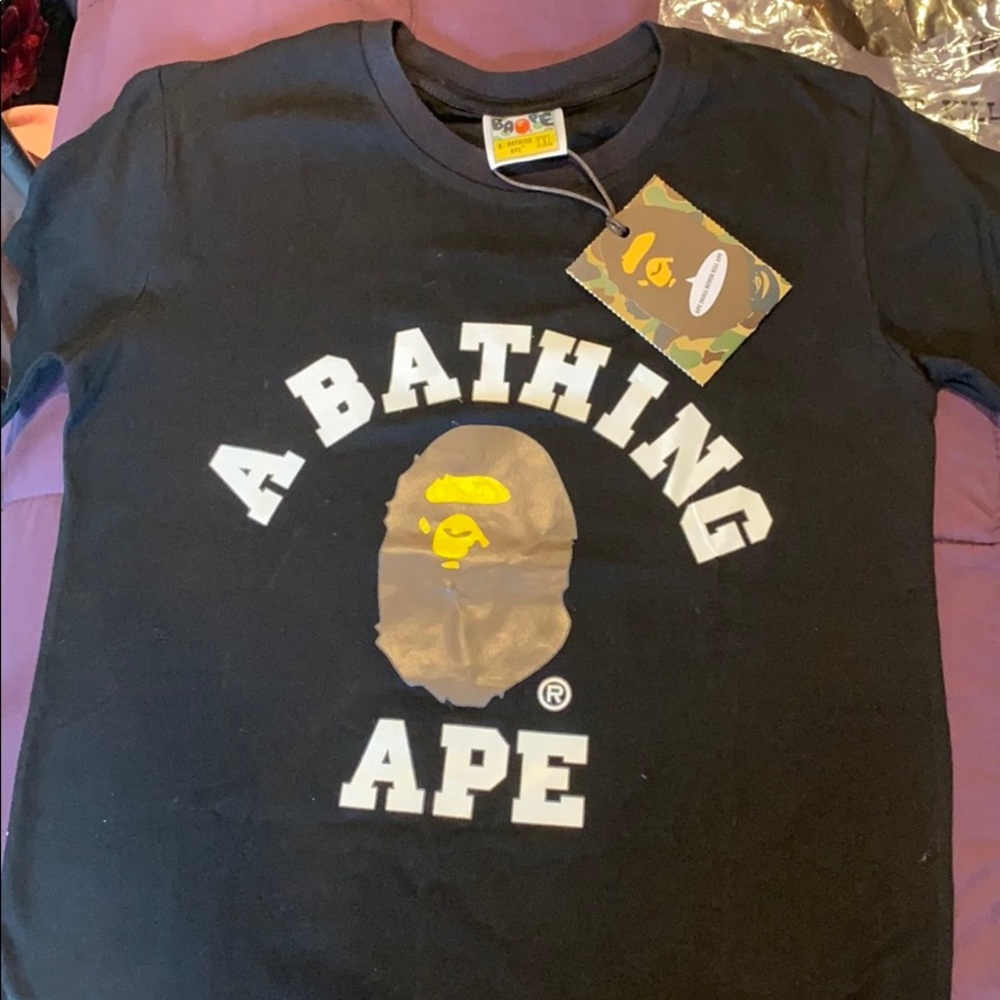 A Bathing Ape kids t shirt